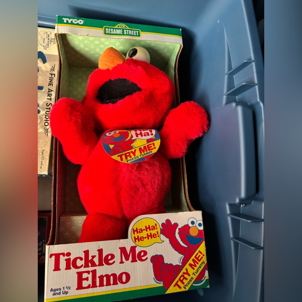 Tickle Me Elmo Plush Toy - NEW IN BOX